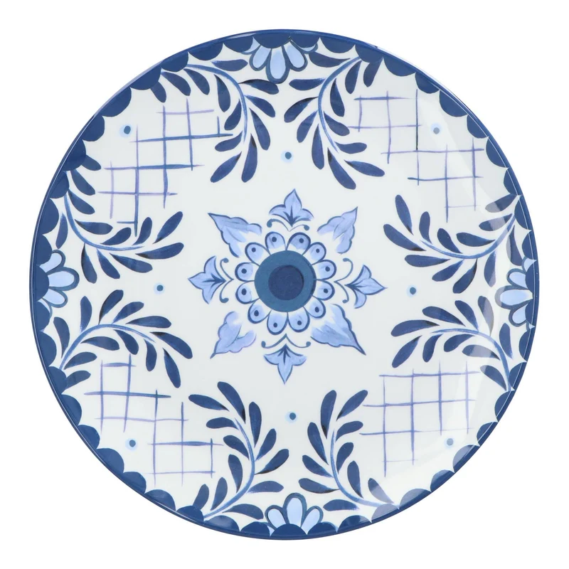 Dinerbord Santorini 27cm - gemaakt van melamine (set van 2)