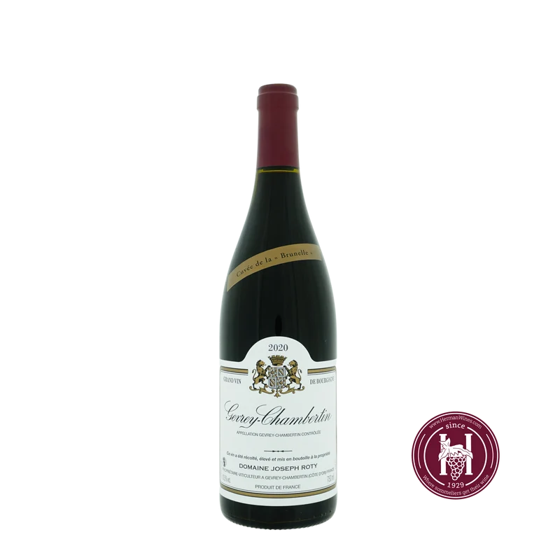 Gevrey Chambertin de la Brunelle - Domaine Joseph Roty - 2020 - 0.75L - Frankrijk - Bourgogne - Rood