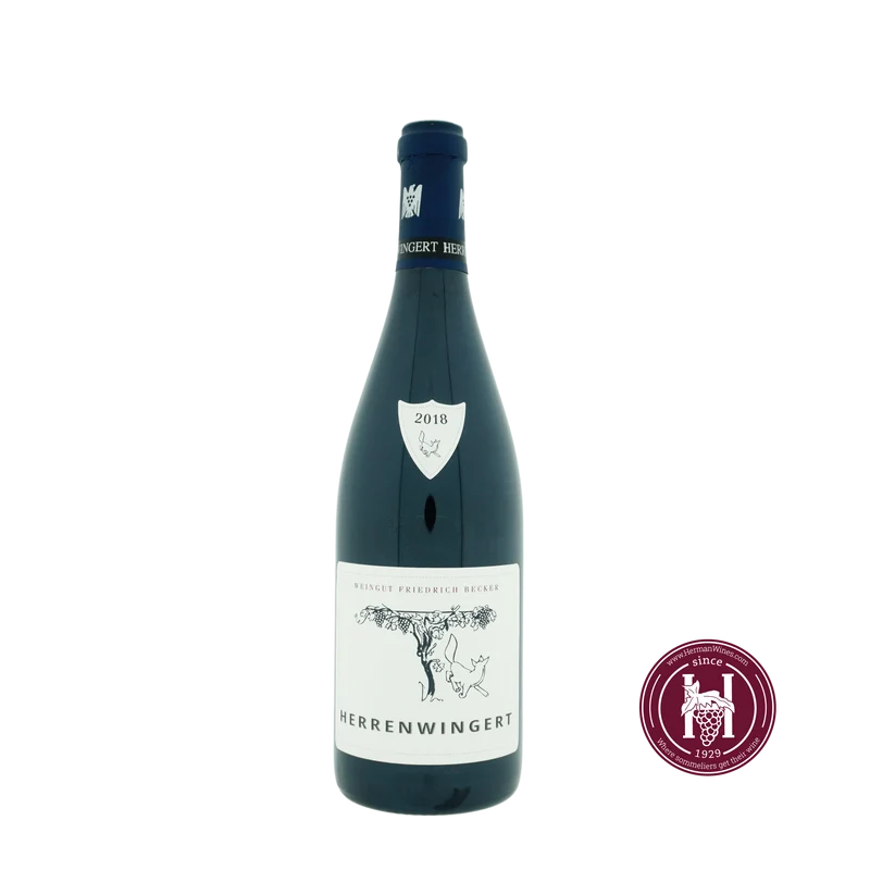 Pinot Noir Herrenwingert - Weingut Friedrich Becker - 2017 - 0.75L - Duitsland - Pfalz - Rood