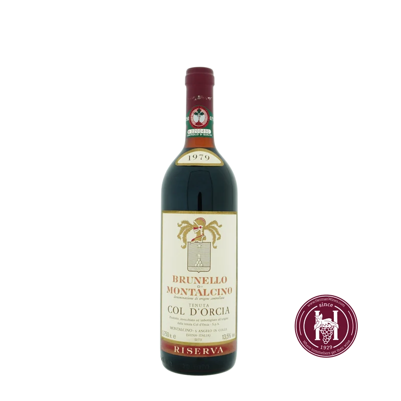 Brunello di Montalcino Riserva - Col d'Orcia - 1979 - 0.75L - Italië - Toscane - Rood