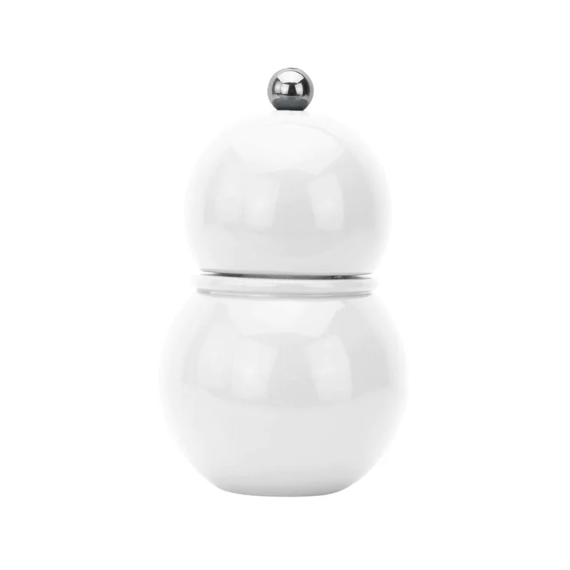 Peper- en zoutmolen Chubbie White 12cm