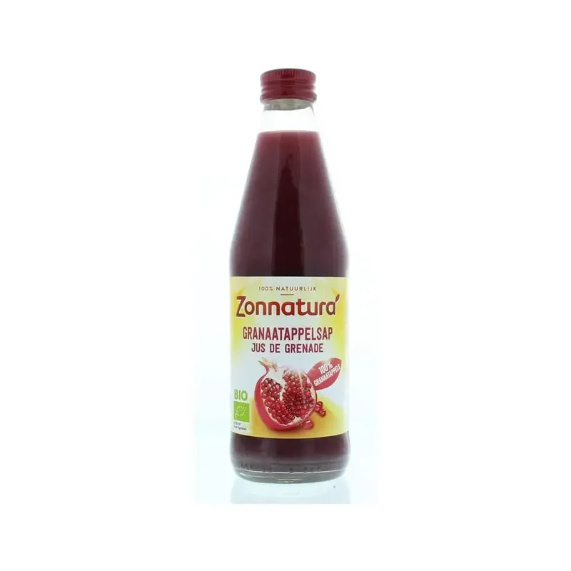 Zonnatura Granaatappelsap puur 330 ml