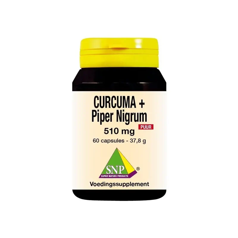 SNP Curcuma & piper nigrum 510 mg puur 60 capsules
