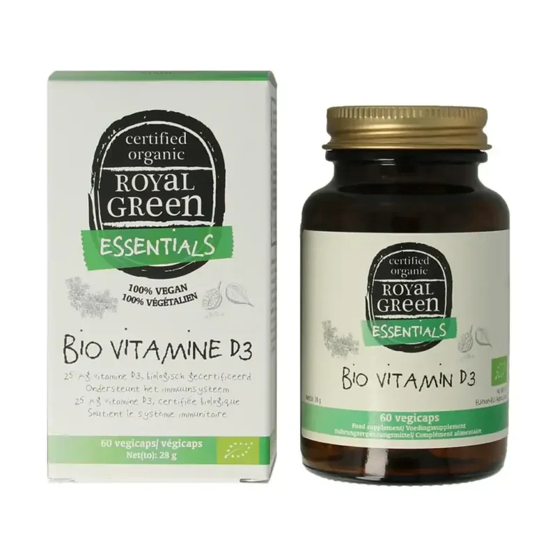 Royal Green Vitamine D3 bio 60 capsules