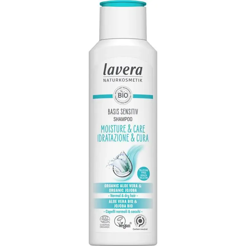 Lavera Shampoo basis sensitive moisture & care 250 ml