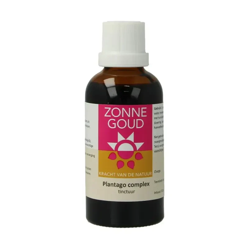 Zonnegoud Plantago complex 50 ml