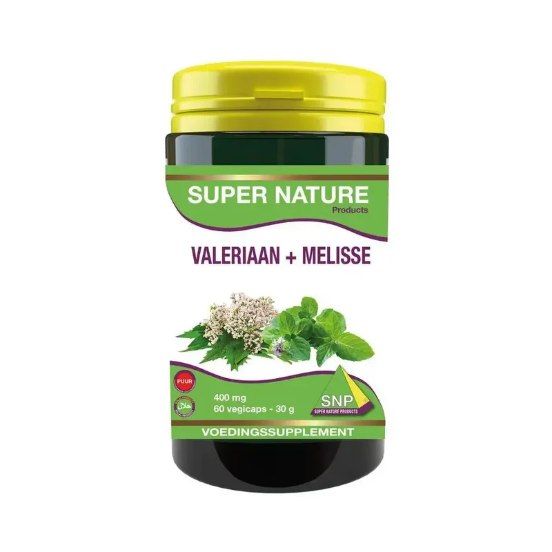 SNP Valeriaan melisse 400 mg puur 60 capsules