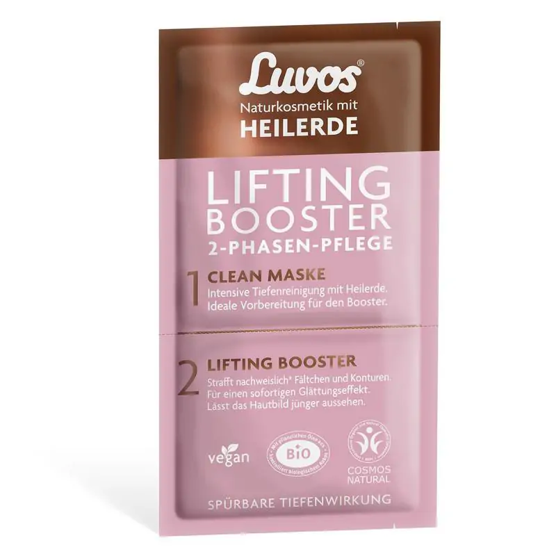 Luvos Crememasker lifting booster 2 fasen biologisch 9,5 ml