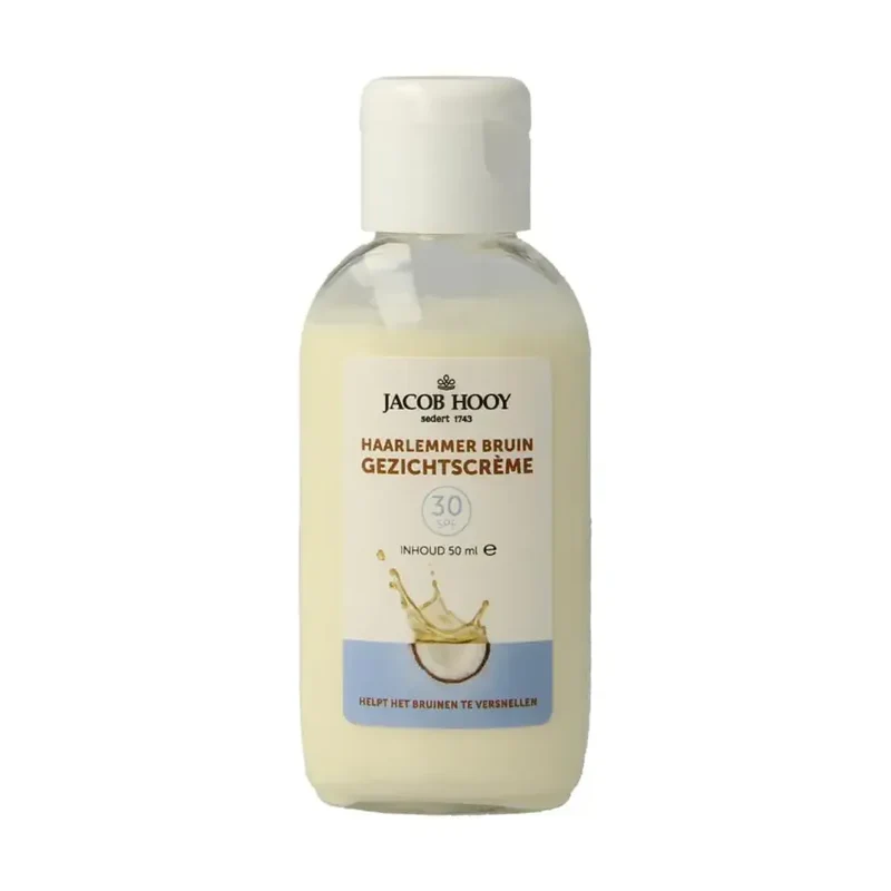 Jacob Hooy haarlemmerbruin spf30 gezicht 50 ml
