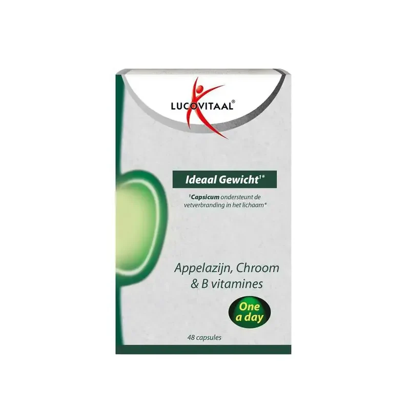 Lucovitaal Ideaal Gewicht Appelazijn 48 capsules