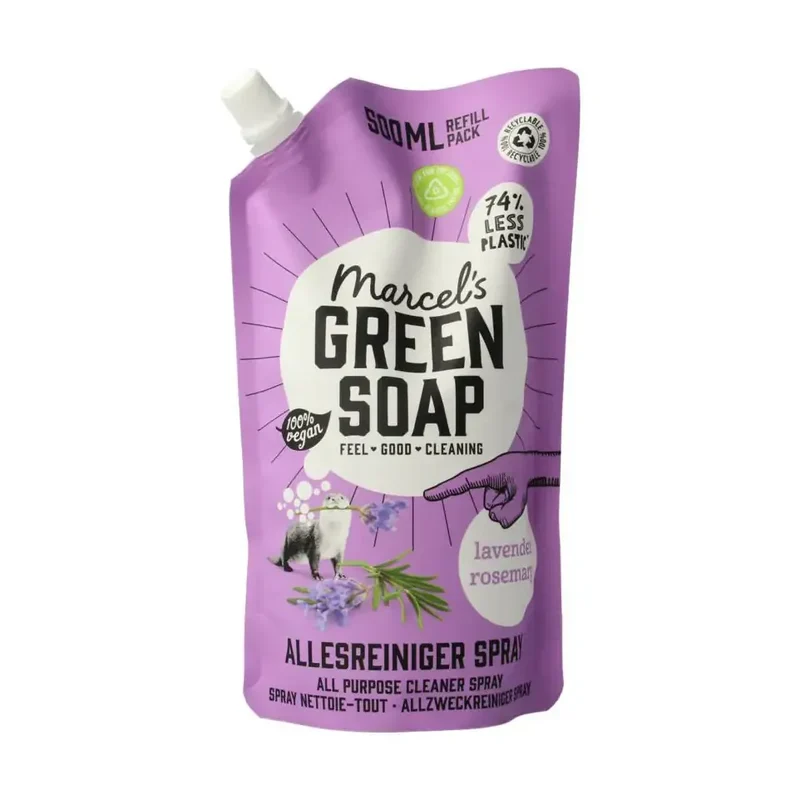 Marcels Green Soap allesreiniger navulling lavendel & rosem