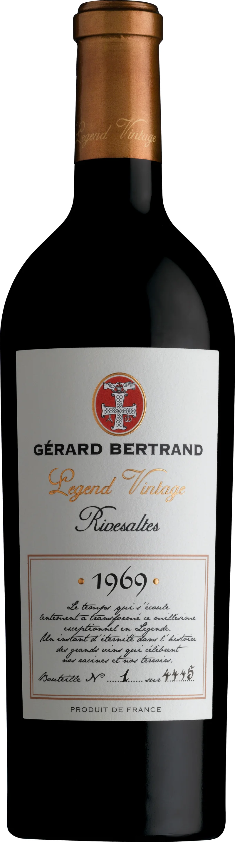 Legend Vintage Vins Doux Naturels AOP Rivesaltes 1969 – 75cl
