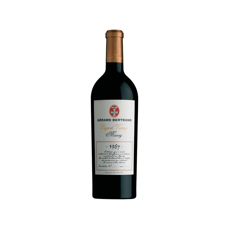 Legend Vintage Vins Doux Naturels AOP Maury 1987 – 75cl