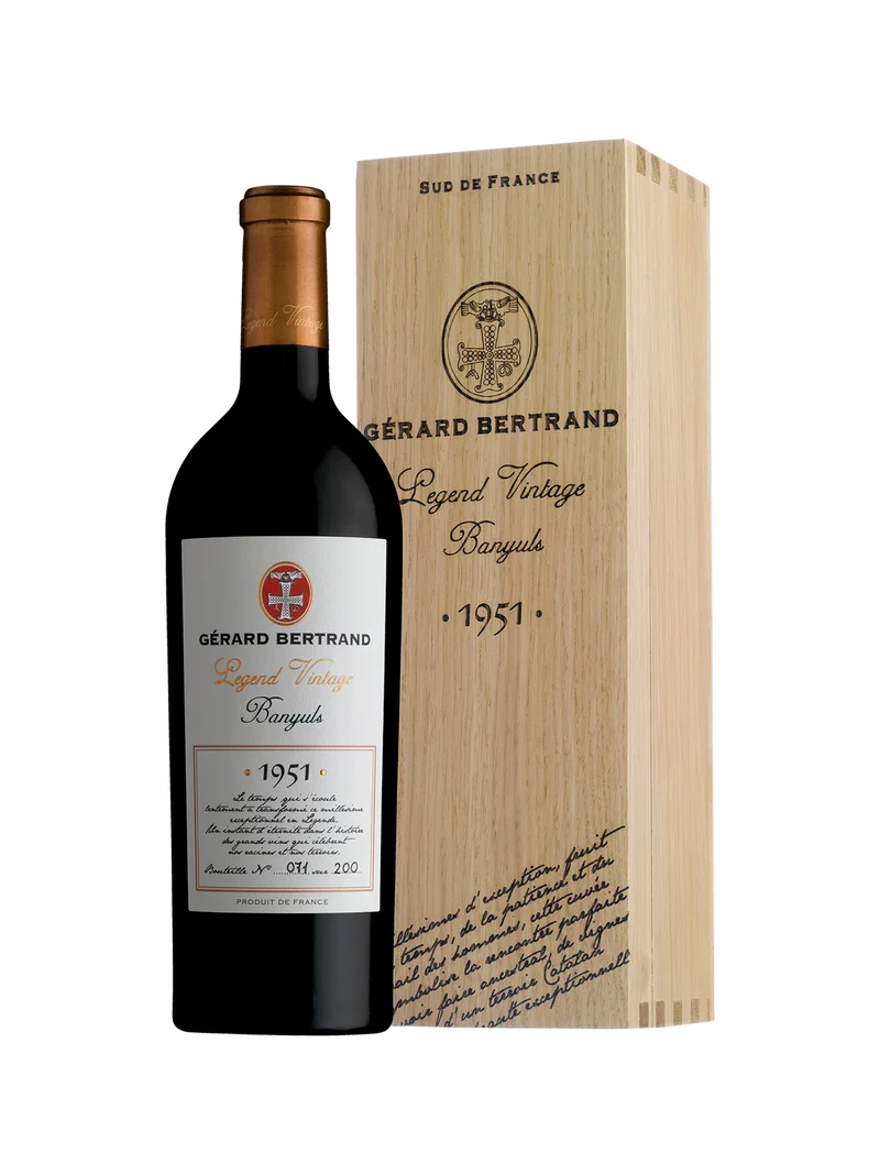 Legend Vintage Vins Doux Naturels AOP Banyuls 1951 – 75cl
