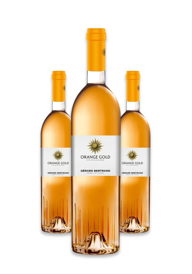 Orange Gold biologique Vin de France 2023 – 3x75cl vin orange
