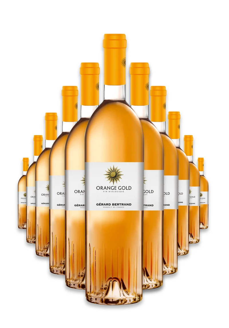 Orange Gold biologique Vin de France 2023 – 12x75cl vin orange