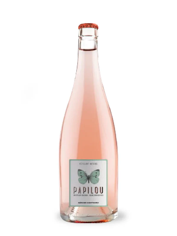 Papilou Pétillant Naturel rosé Vin de France 2023 – 75cl vin rosé