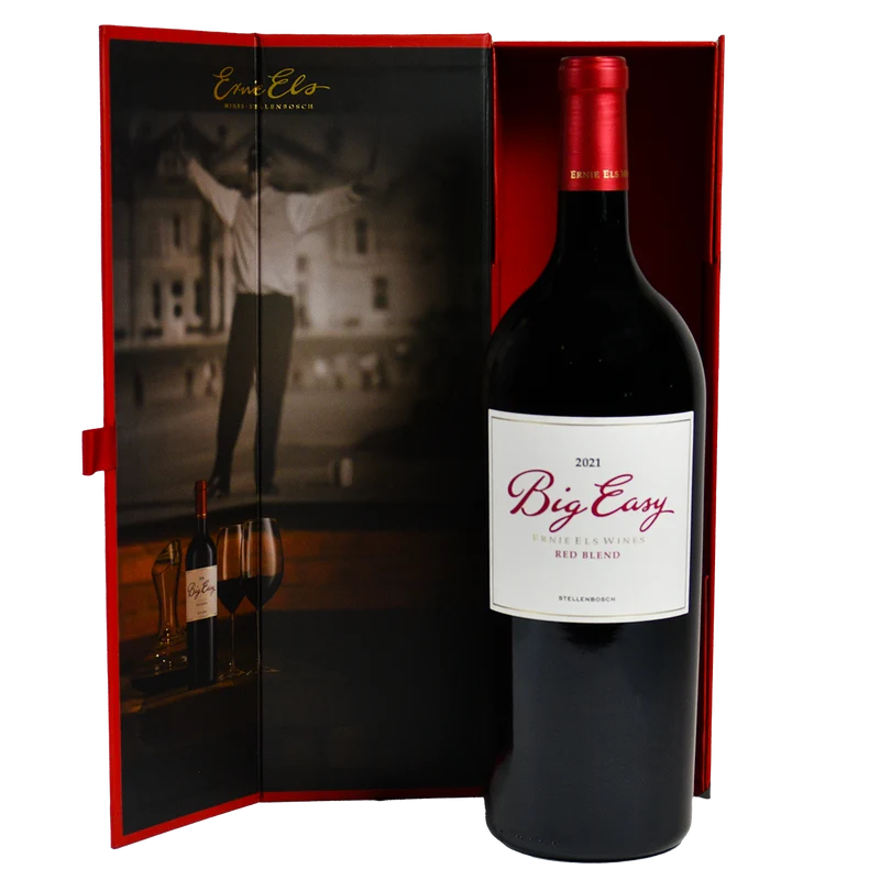 Ernie Els Big Easy Red Blend in luxe cadeauverpakking