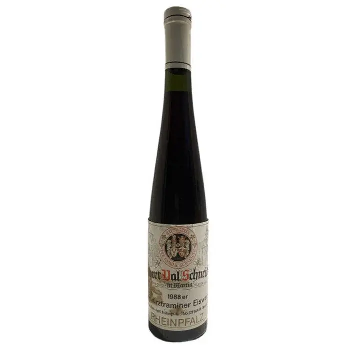 Zeer exclusief - Albert Val Schneider Gewürztraminer Eiswein 1988