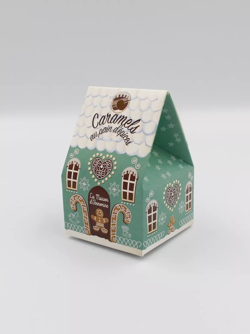 Gezouten karamelsnoepje met peperkoeksmaak - Chalet - 40g