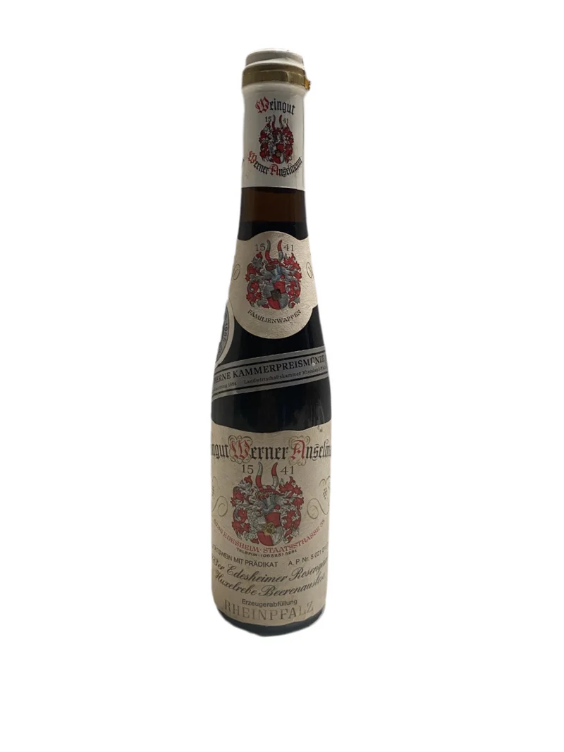 Zeer exclusief - Weingut Werner Anselmann Edesheimer Rosengarten Huxelrebe Beerenauslese 1983