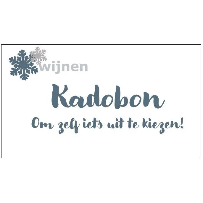 Dessertwijn Kadobon