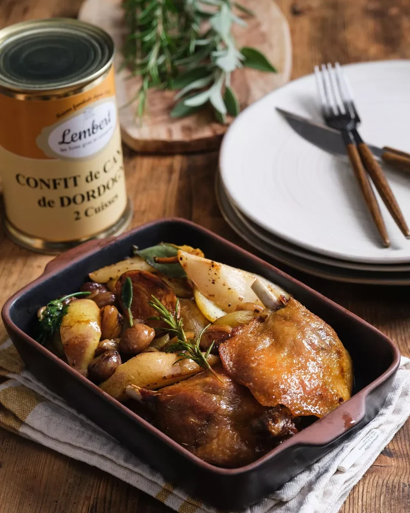 Confit de Canard - Eendenconfit 4 poten - 1400g