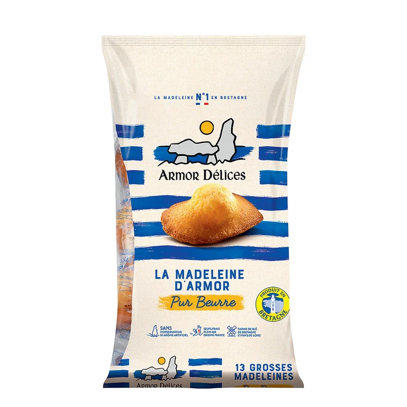 Madeleine pur beurre ARMOR DELICES los per stuk