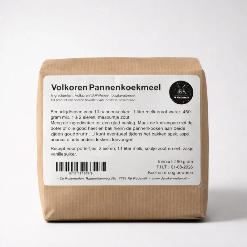 Bakmix volkoren pannenkoeken