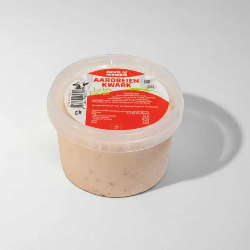 Aardbeienkwark - 500 gram