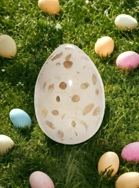 Zacht Montélimar Nougat Ei Nr. 2 120 g inclusief 24 g nougat erin