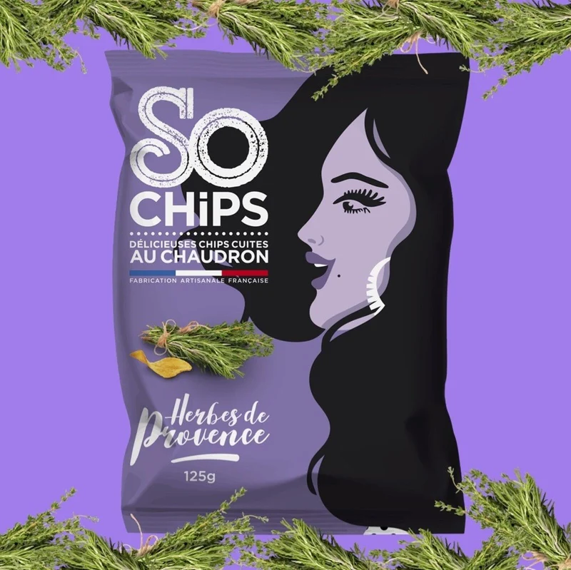Ambachtelijke Chips met Provençaalse kruiden - 125 g