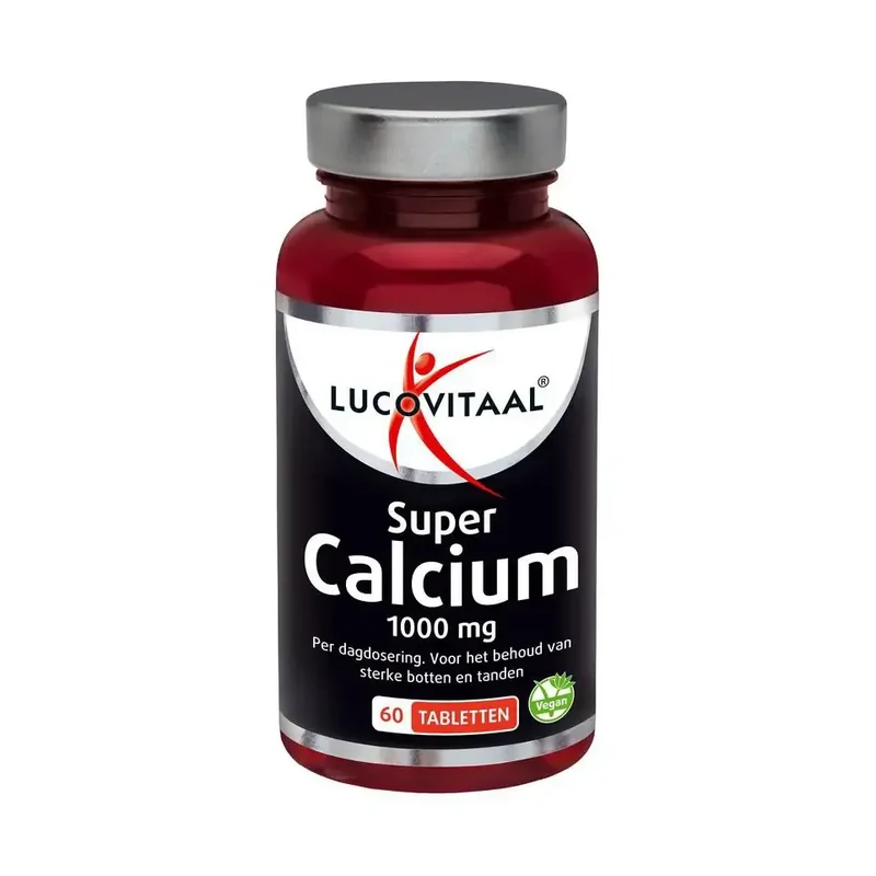 Lucovitaal Calcium super 1000 mg 60 tabletten