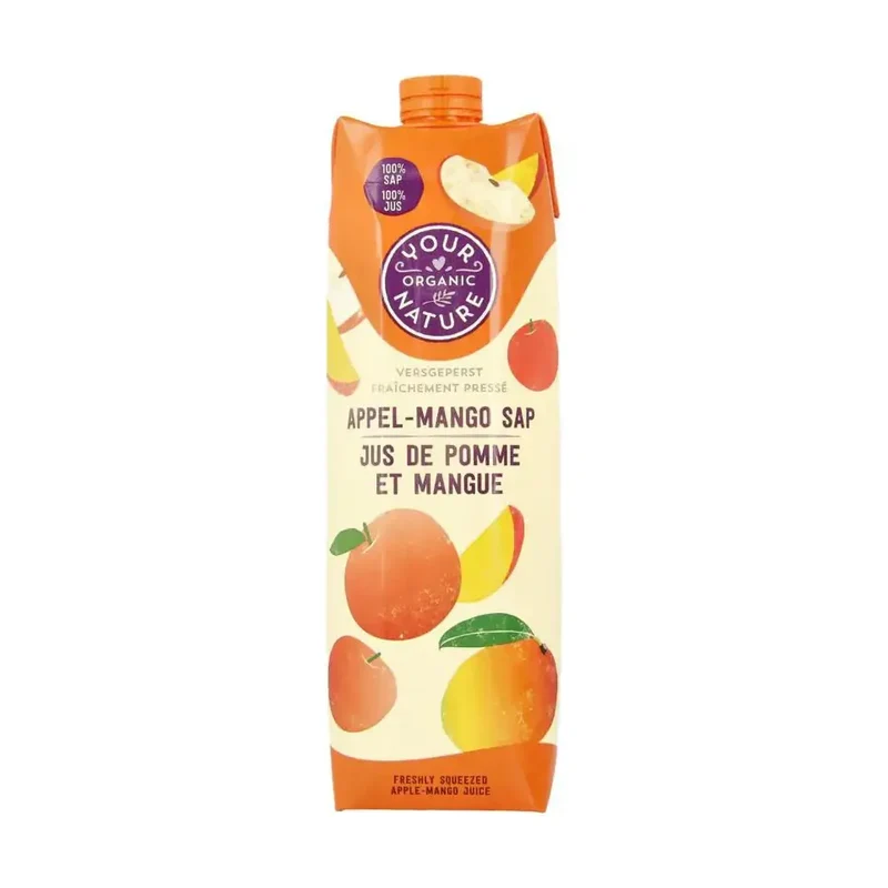 Your Organic Nature yon appel mango sap bio 1 liter