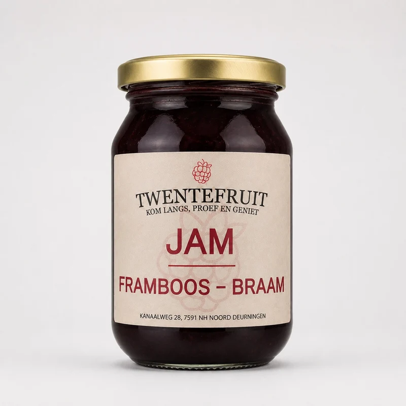 Braam-framboos jam - 300 gram