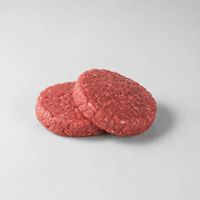 Huisgemaakte hamburgers (2 stuks)