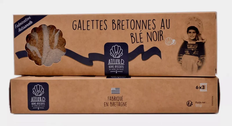 Galettes au blé noir - 120 g - Boekweitkoekjes