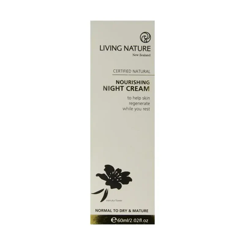 Living Nature nachtcrème voedend 60 ml