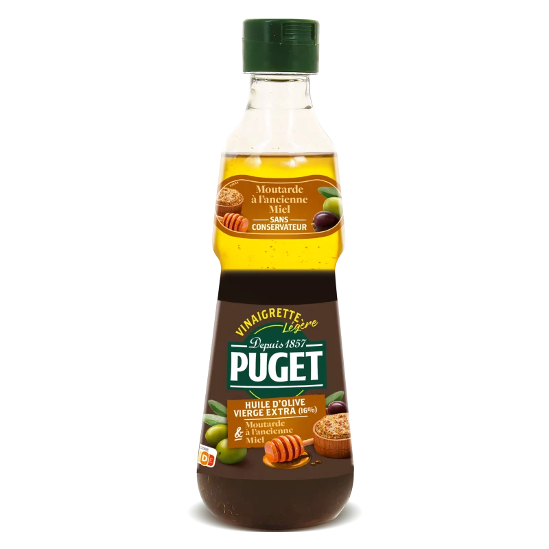 Vinaigrette Ouderwetse mosterd en Honing - 330 ml