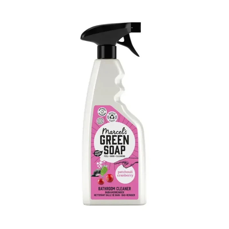 Marcels Green Soap Badkamerspray patchouli & cranberry 500 ml