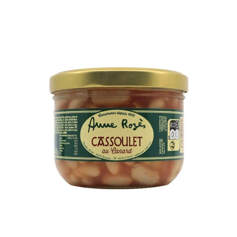 CASSOULET MET GECONFIJTTE EEND 442g