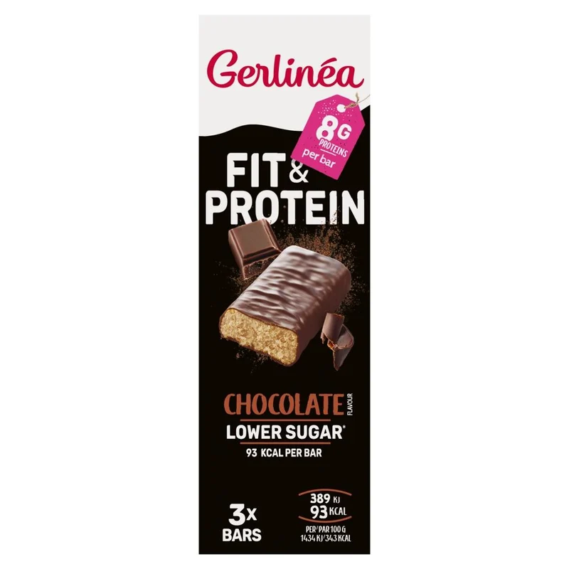 Gerlinea Fit & Protein Reep Chocolade 81 gram