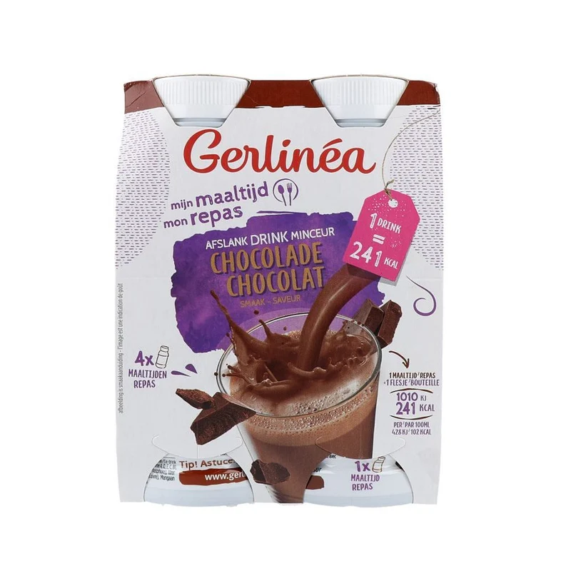 Gerlinea Drinkmaaltijd Chocolade 4-pack 944 ml