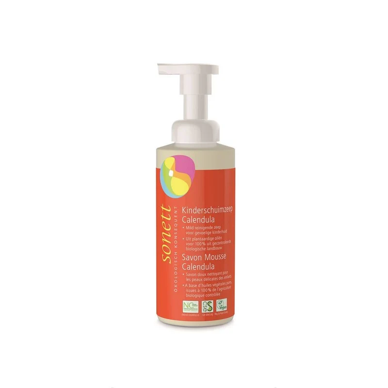Sonett Kinderschuimzeep Calendula 200 ml