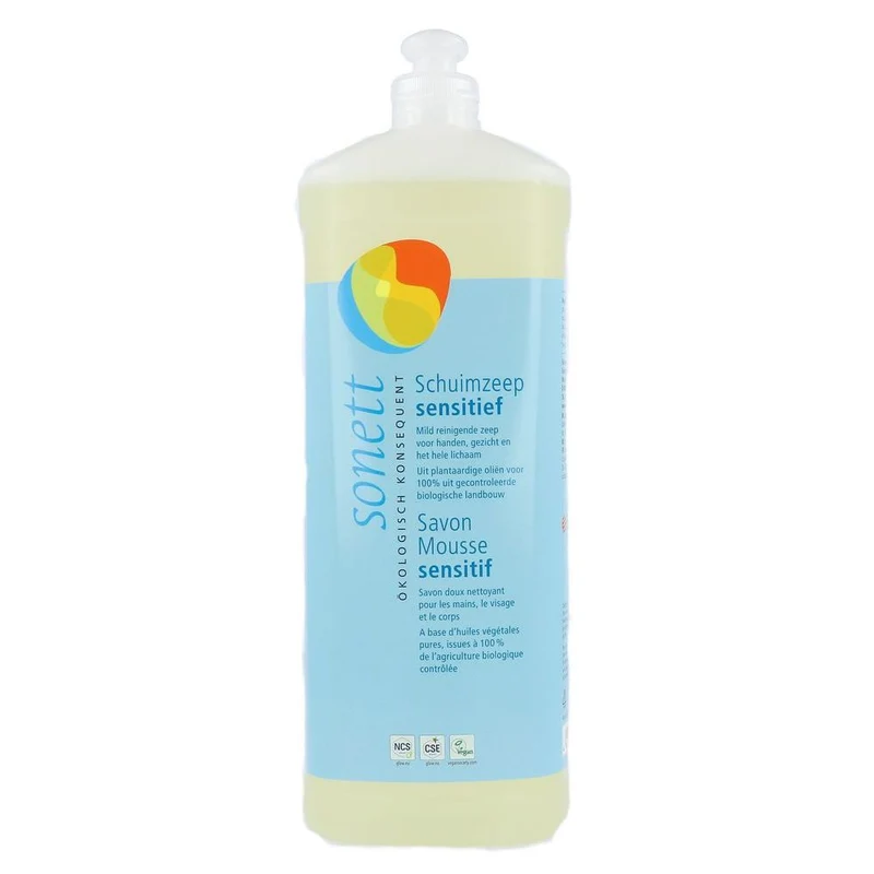 Sonett Schuimzeep Sensitief Navulverpakking 1 liter