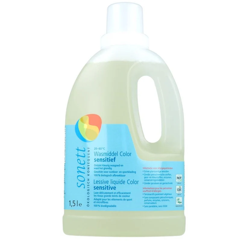 Sonett Wasmiddel Color Sensitive 1.5 liter