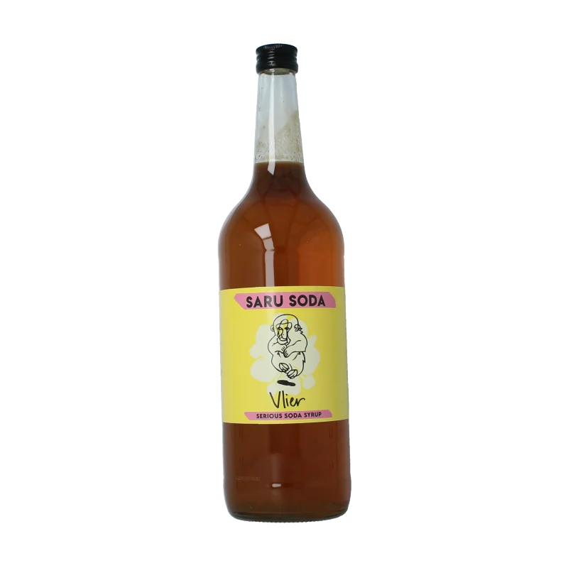 Saru Soda Siroop vlier bio demeter 1 liter