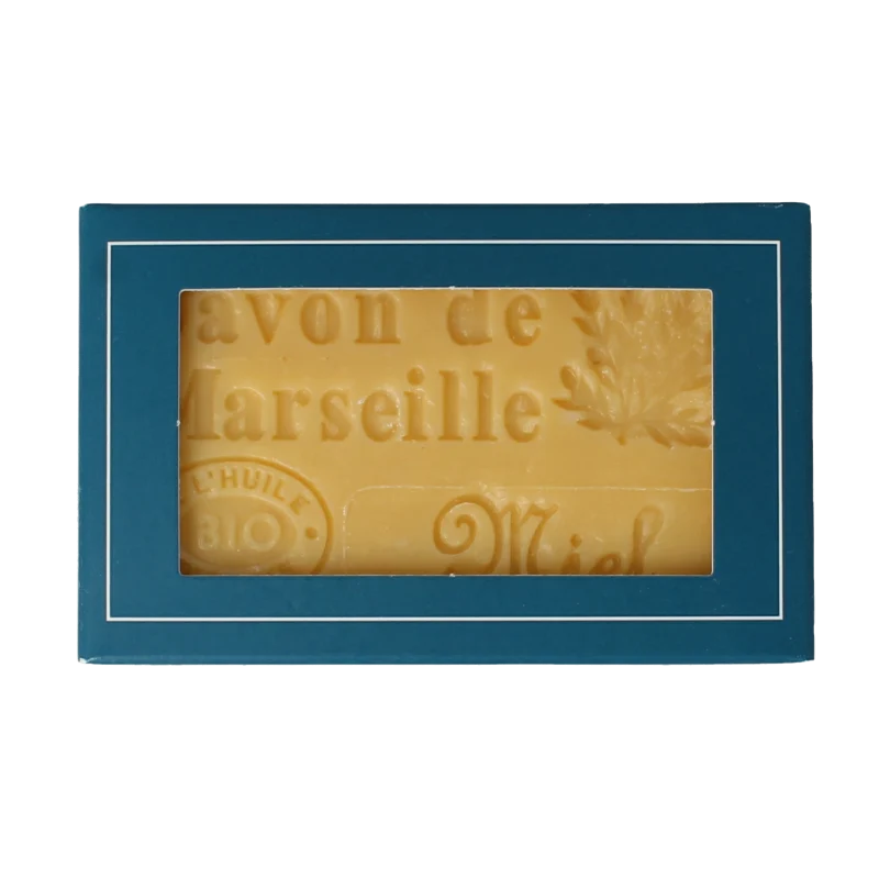 Aroma Vera Marseillezeep miel/honing 125 gram