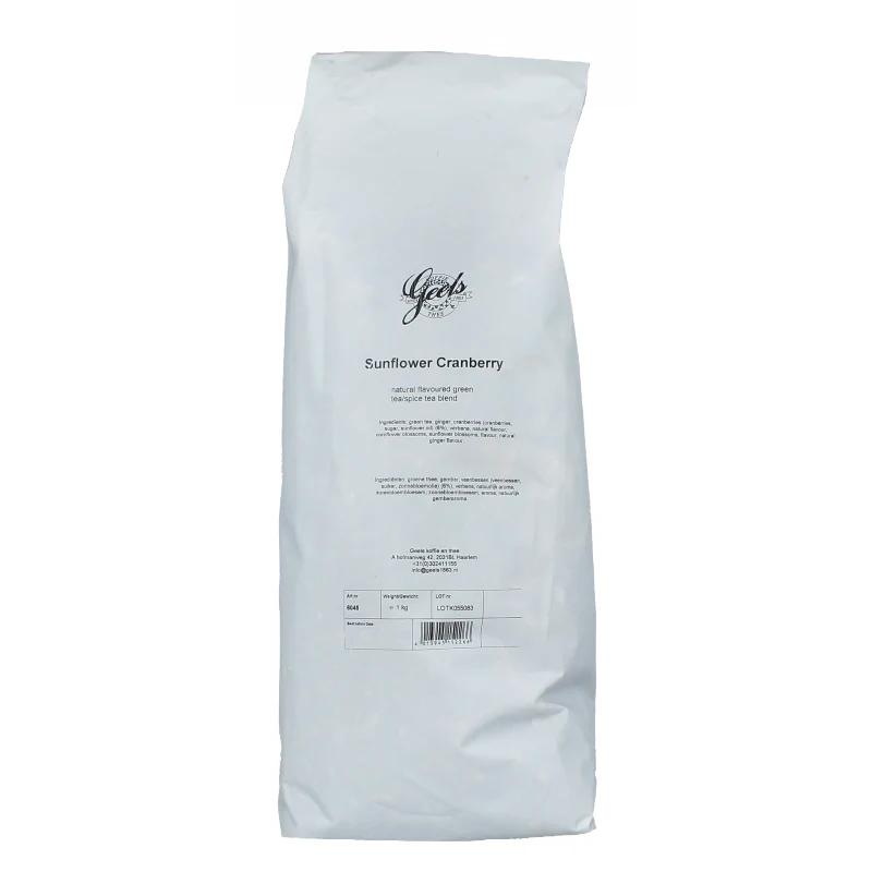 Geels koffie en thee Sunflower cranberry 1 kg