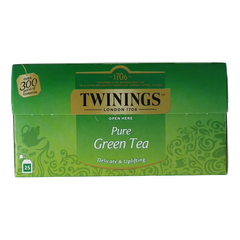 Twinings Pure groene thee 25 zakjes